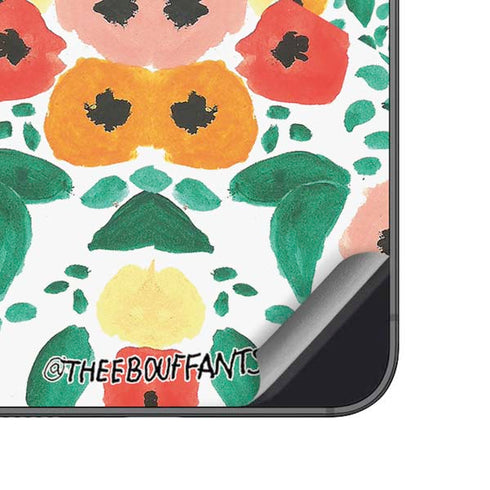 Bouffants and Broken Hearts Geometric Flowers Galaxy A14 5G Skin
